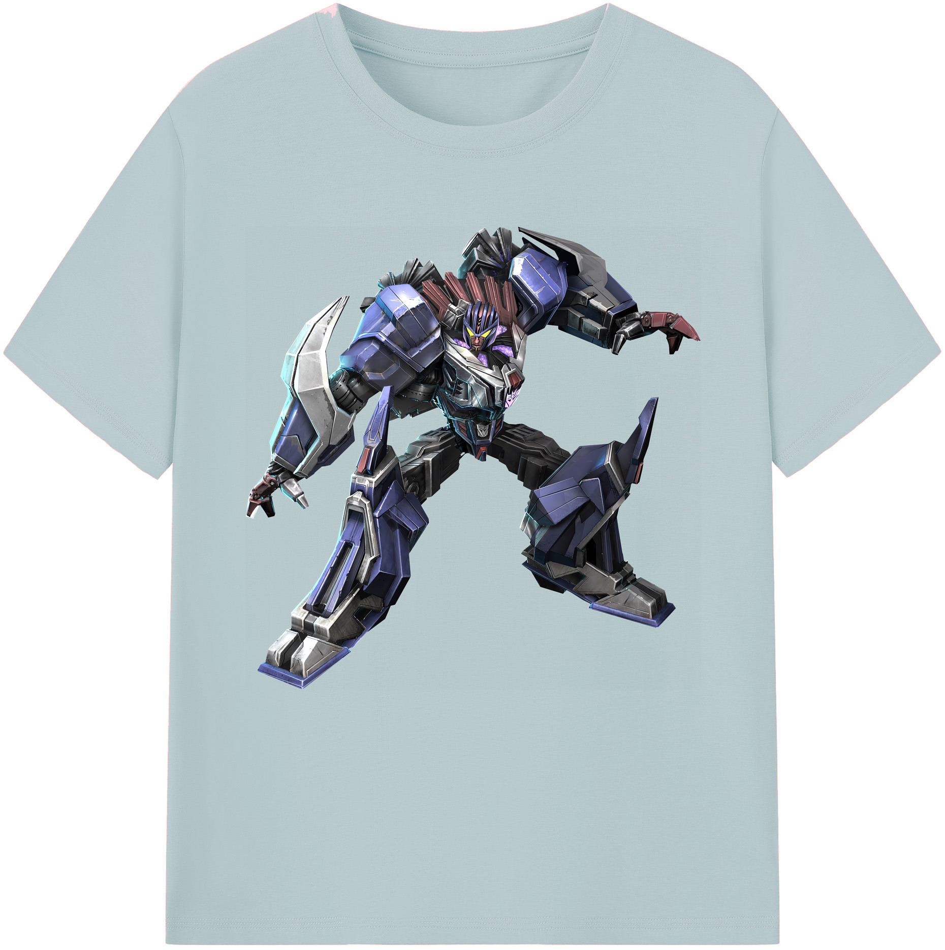 （画像用） Transformers トランスフォーマー 綿100％半袖Tシャツ（フロントプリント）